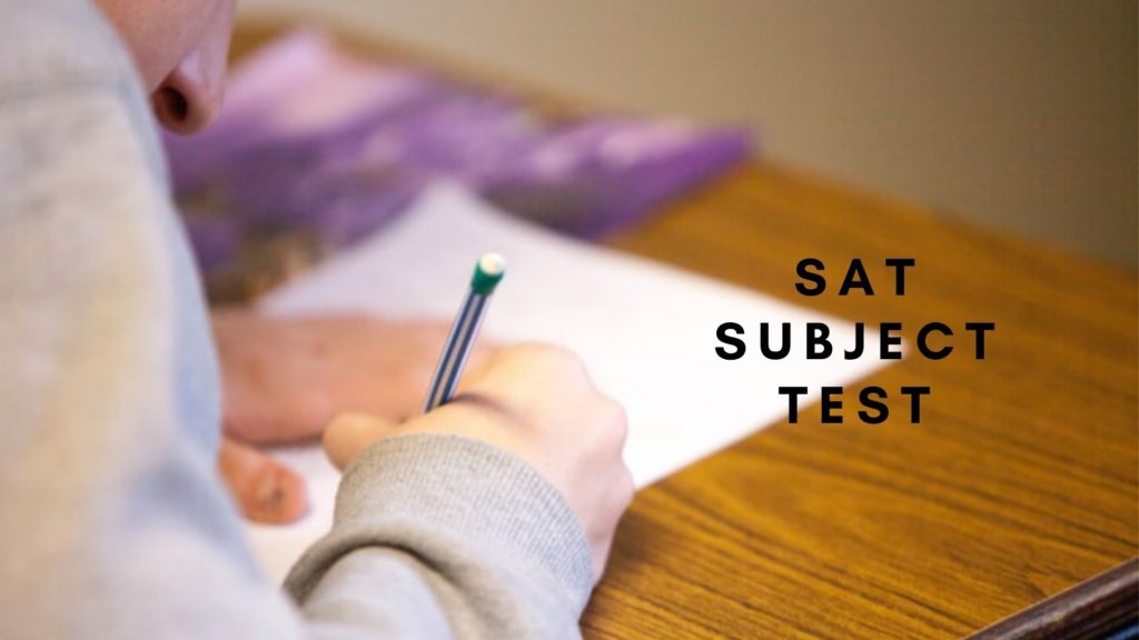 SAT SUBJECT TESTS