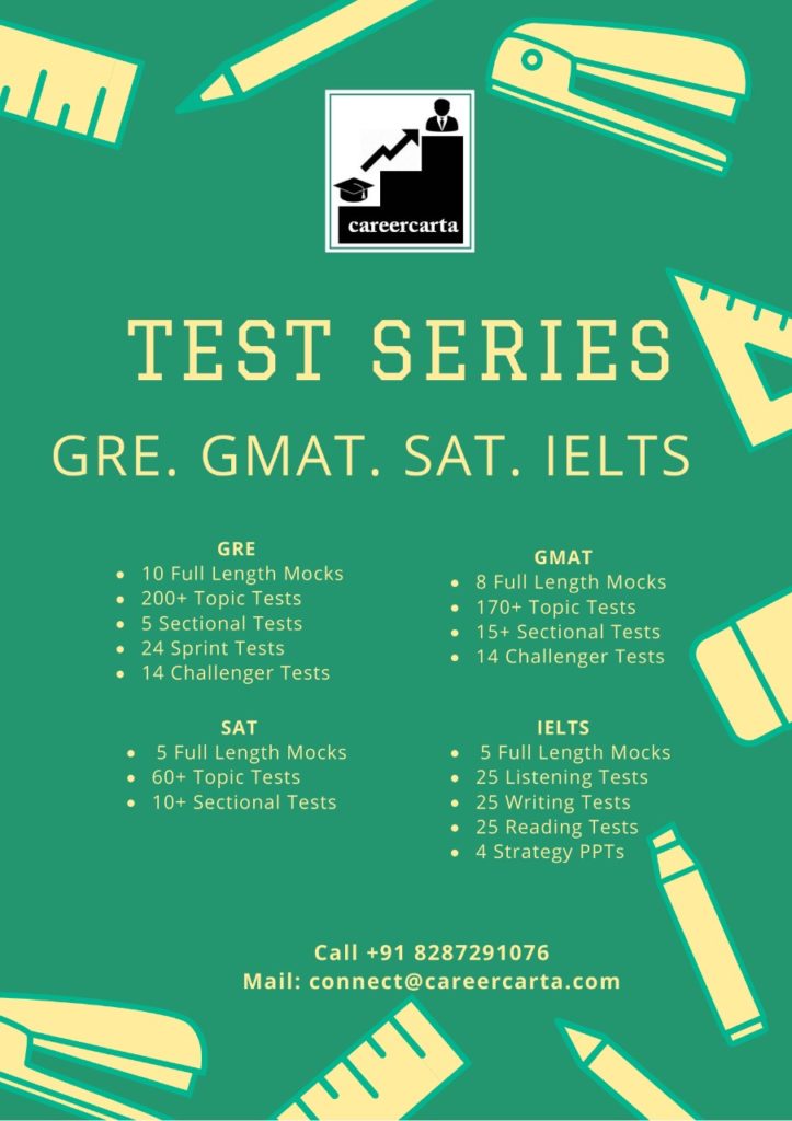 GMAT GRE SAT IELTS Test Series